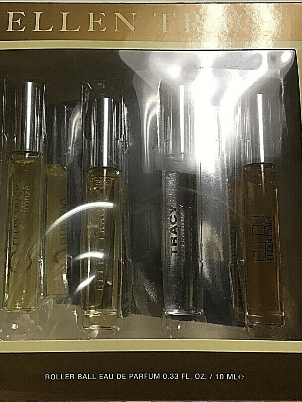 Ellen Tracy Rollerball EDP 0.33 fl oz set of 4 Bronze,Ellen,Tracy & Ellen Tracy